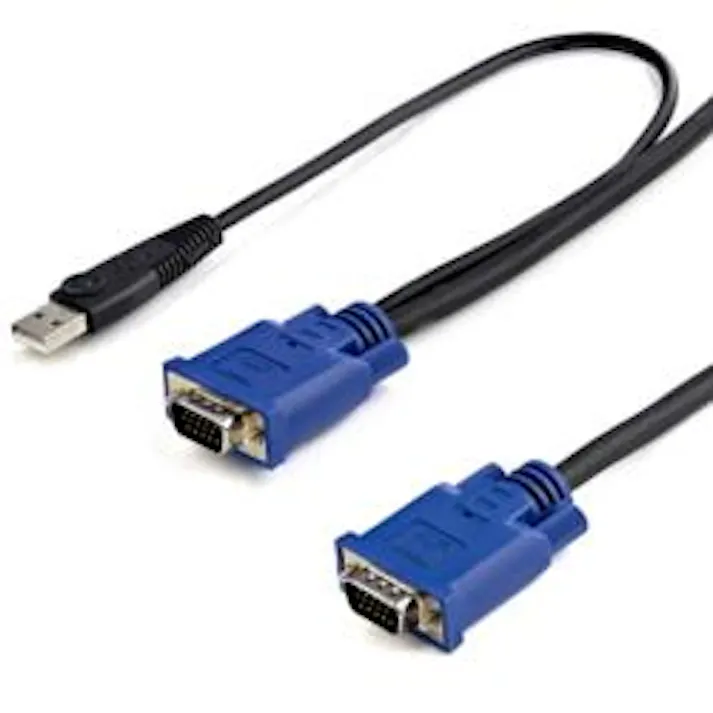 KVMケーブル/3m/StarTech.com KVM用/VGA - USB-A + VGA 目安在庫=○