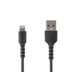 Lightningケーブル/USB-A/2m/高耐久アラミド/MFi認証/ ブラック 目安在庫=△ パソコン・周辺機器 Lightningケーブル/USB-A/2m/高耐久アラミド/MFi認証/ ブラック 目安在庫=△ パソコン・周辺機器