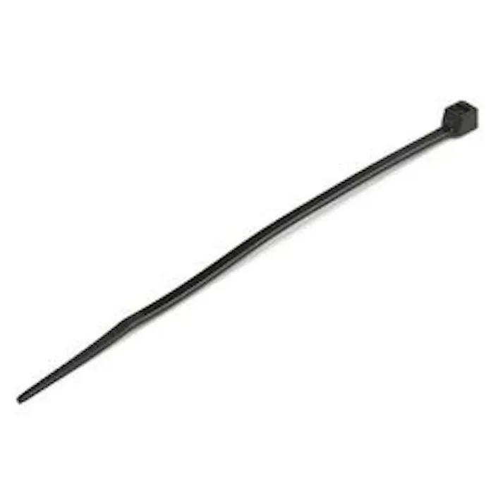 結束バンド/ナイロン/100本入り/小/10cm/幅2mm/ブラック
