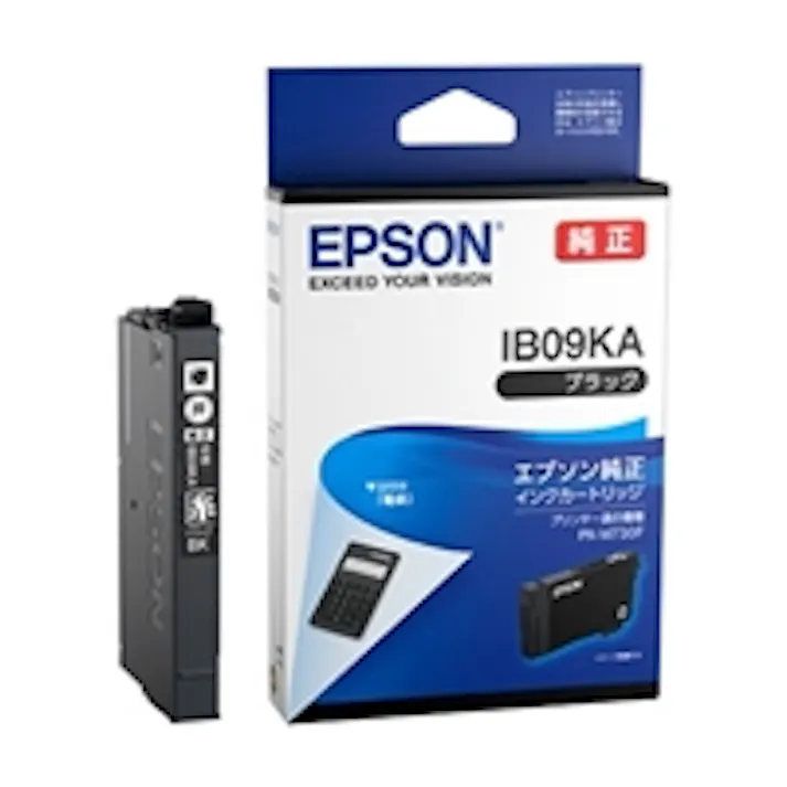 IB09KA インクカートリッジ(ブラック)/標準インク/約350ページ対応 目安在庫=○