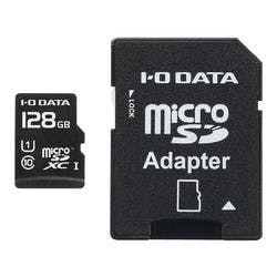 UHS-I UHS スピードクラス1対応microSD(SD変換アダプタ付)128GB 目安在庫=△ マイクロSDカード UHS-I UHS スピードクラス1対応microSD(SD変換アダプタ付)128GB 目安在庫=△ マイクロSDカード