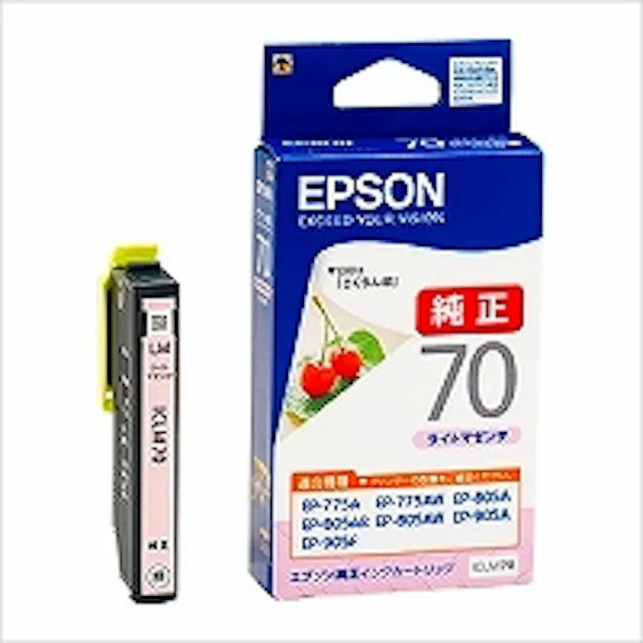 ICLM70 カラリオプリンター用インクカートリッジ(ライトマゼンタ) 目安在庫=△