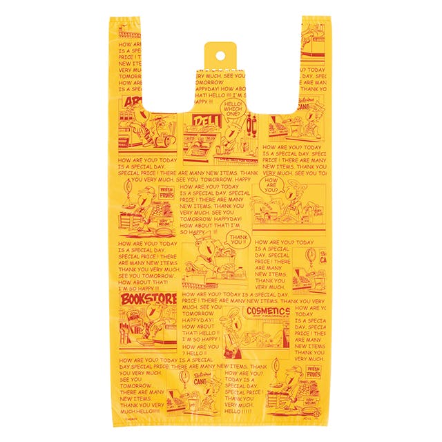 ヘッズ 袋－ＰＥ－レジ W350×D170×H650mm 100枚 HEADS AC-LL