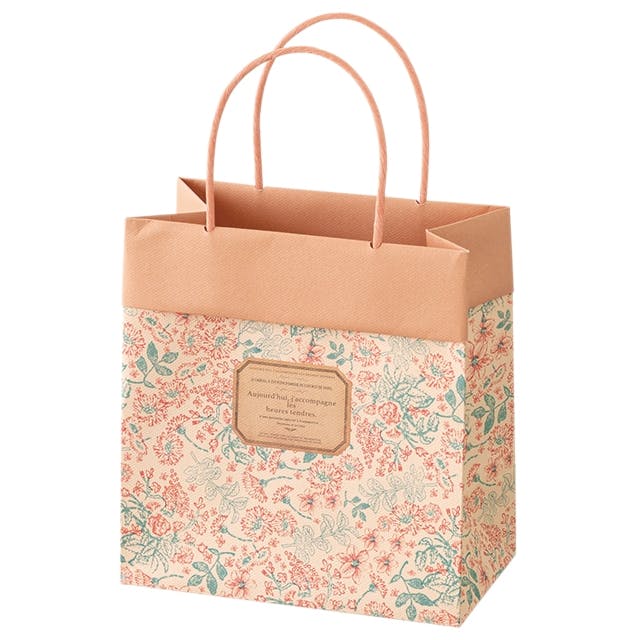 可愛らしい花柄の茶色紙袋 MARIEN_paperbag_grande.jpg?v=