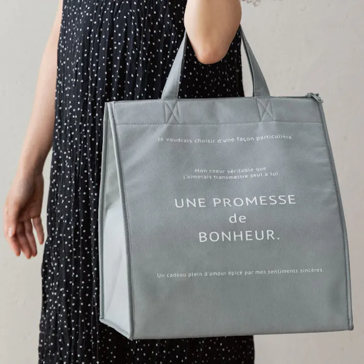 ヘッズ 袋-不織布-ハンドル付 W330×D300×H380mm 5枚 HEADS BNR-3CB