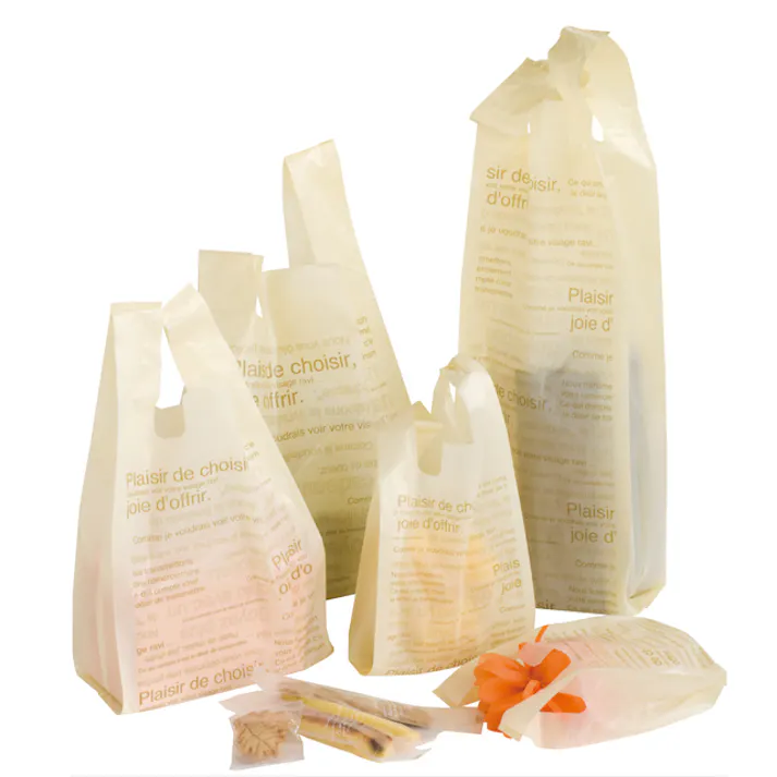 ヘッズ 袋-PE-レジ W200×D140×H680mm 100枚 HEADS CAF-B