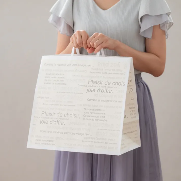 ヘッズ 袋-紙-ハンドル付 W350×D210×H335mm 50枚 HEADS CAF-MP