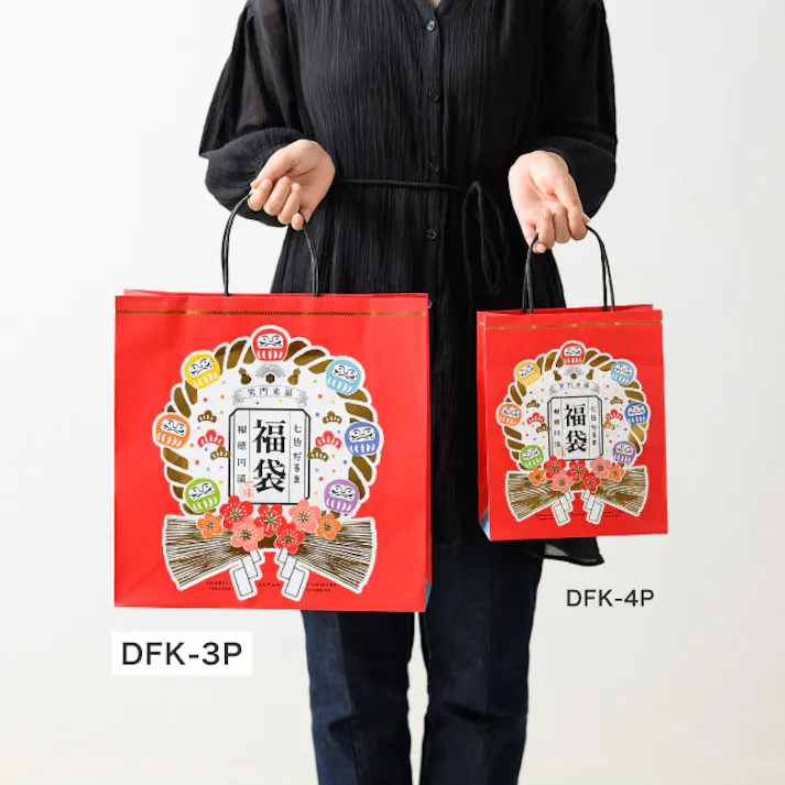 ヘッズ 袋-紙-ハンドル付 W350×D120×H350mm 10枚 HEADS DFK-3P