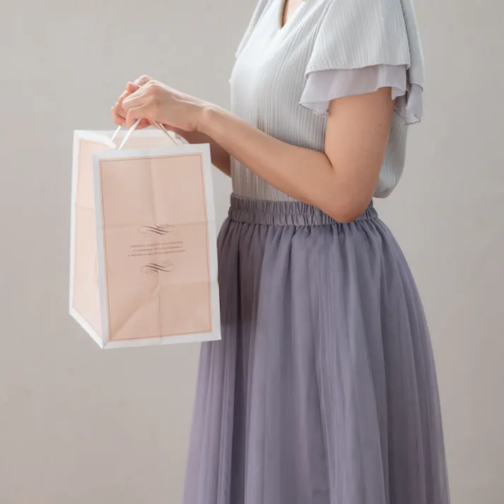 ヘッズ 袋-紙-ハンドル付 W260×D160×H260mm 50枚 HEADS EGS-3P