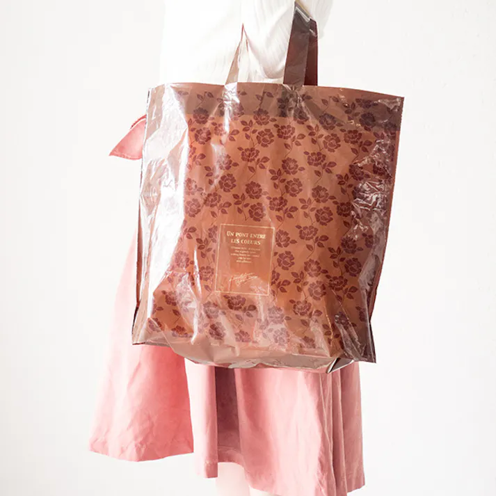 ヘッズ 袋-PE-ハンドル付 W350×D100×H380mm 50枚 HEADS ER-3B