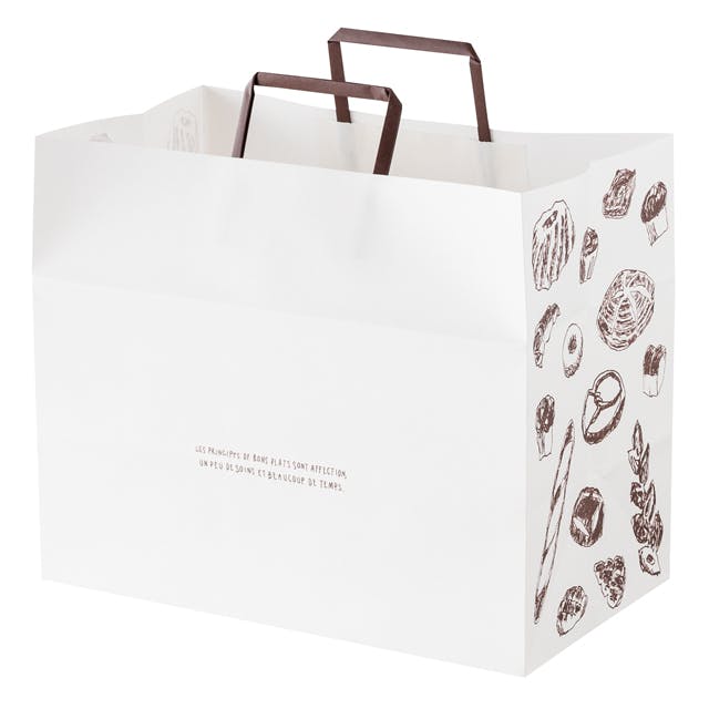 ヘッズ 袋－紙－ハンドル付 W350×D200×H290mm 50枚 HEADS FBR-SPW