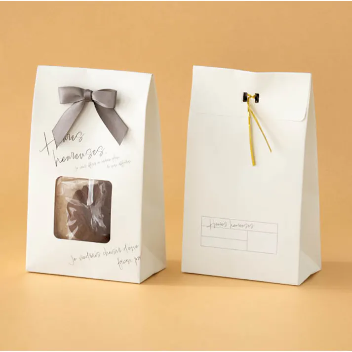 ヘッズ 袋-紙-ハンドルなし W120×D65×H200mm 20枚 HEADS FCA-1WP