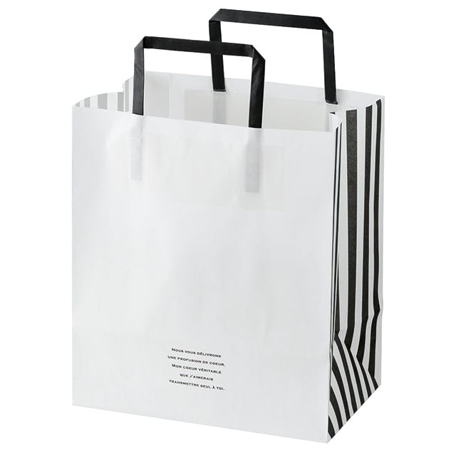 ヘッズ 袋－紙－ハンドル付 W220×D140×H250mm 50枚 HEADS FIE-4P