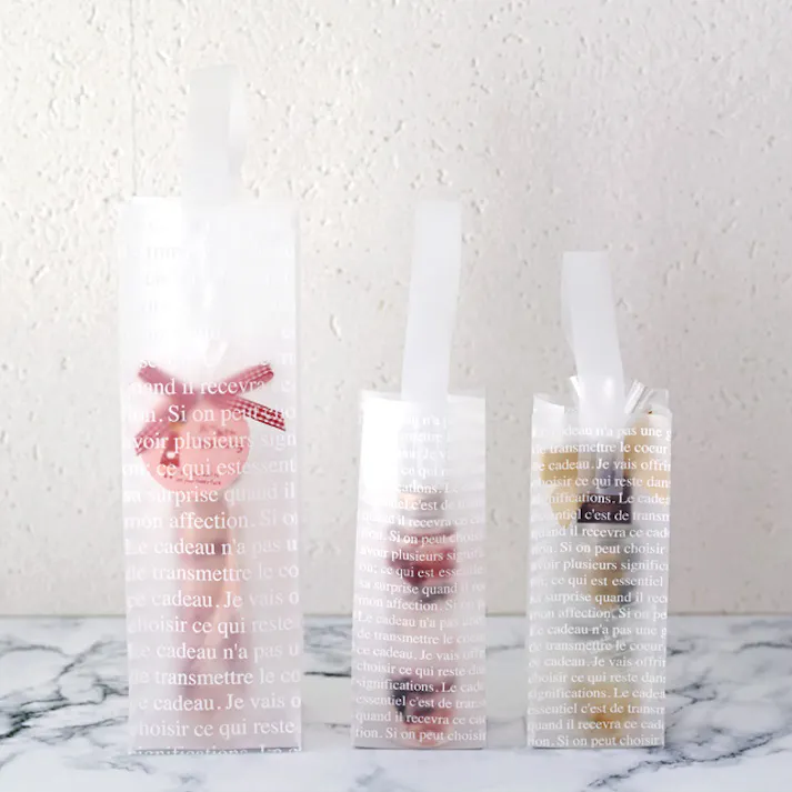 ヘッズ 袋-PE-ハンドル付 W90×D65×H220mm 30枚 HEADS FR-MWB