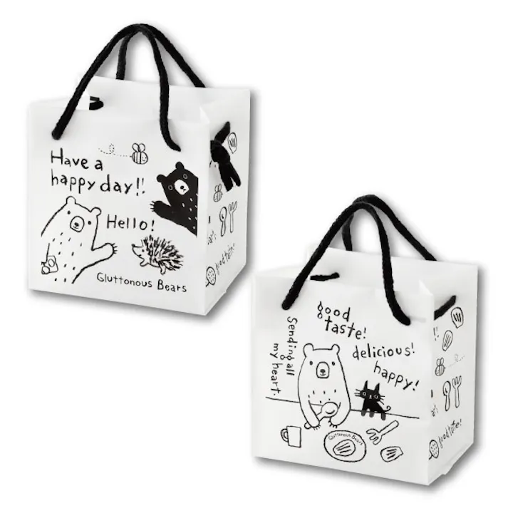 ヘッズ 袋-PE-ハンドル付 W120×D90×H120mm 20枚 HEADS GLB-2B