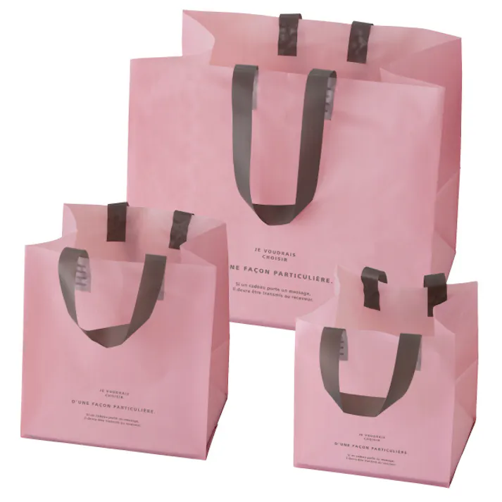 ヘッズ 袋-PE-ハンドル付 W165×D145×H165mm 30枚 HEADS LRV-1XS