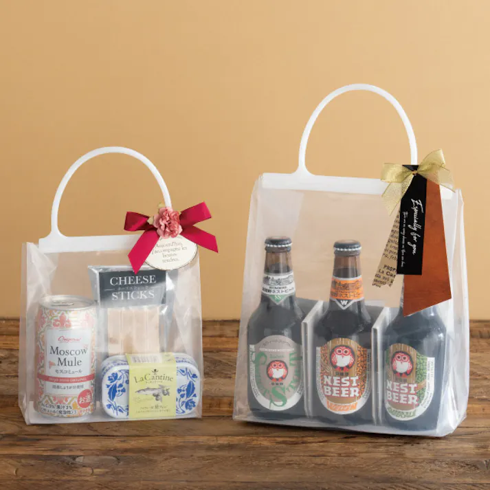 ヘッズ 袋-PE-ハンドル付 W220×D120×H250mm 20枚 HEADS M-MC1B