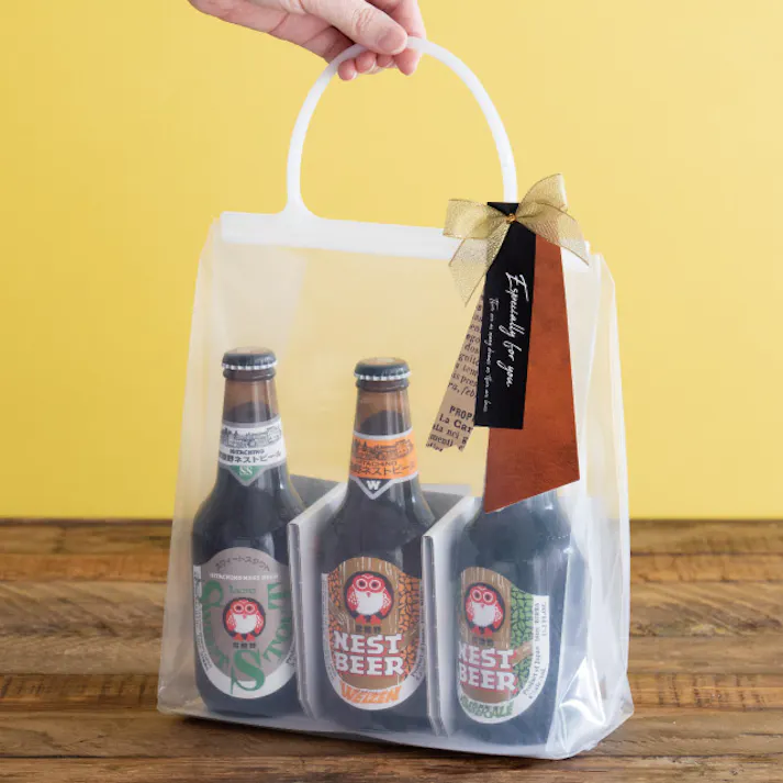 ヘッズ 袋-PE-ハンドル付 W220×D120×H250mm 20枚 HEADS M-MC1B