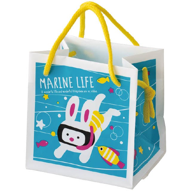 ヘッズ 袋－ＰＥ－ハンドル付 W120×D90×H120mm 20枚 HEADS MRL-2B