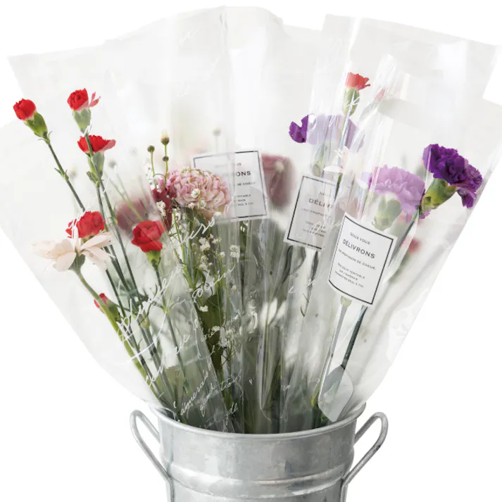 ヘッズ 袋-PP-台形 W210(50)×H500mm 100枚 HEADS NF-BSO2