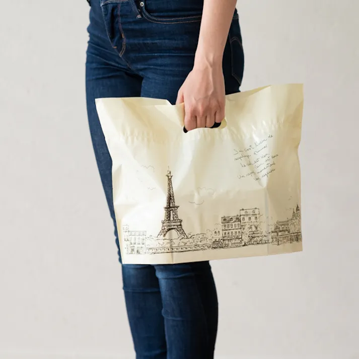 ヘッズ 袋-PE-小判 W405×D160×H280mm 50枚 HEADS PA-MG