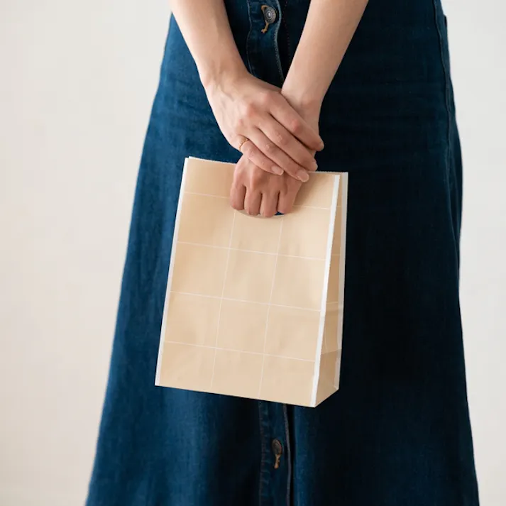 ヘッズ 袋-紙-小判 W165×D90×H230mm 50枚 HEADS SSQ-PSP