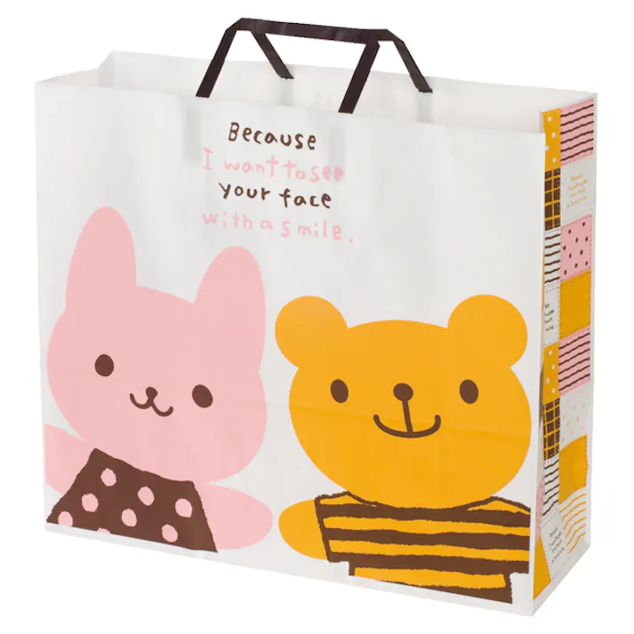 ヘッズ 袋-PE-小判 W350×D60×H450mm 100枚 HEADS UK-2