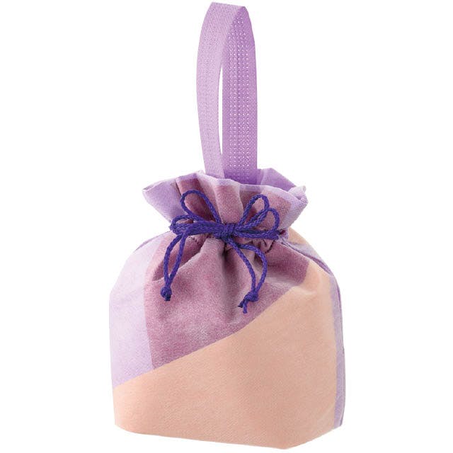 ヘッズ 袋－不織布－巾着 W230×D100×H200mm 20枚 HEADS WFK-BM1