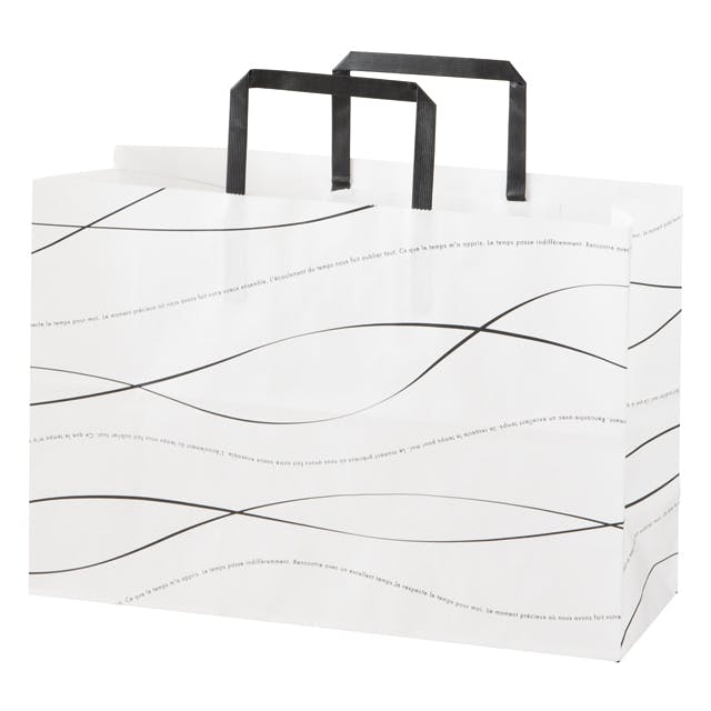 ヘッズ 袋－紙－ハンドル付 W350×D120×H320mm 50枚 HEADS WV-2P