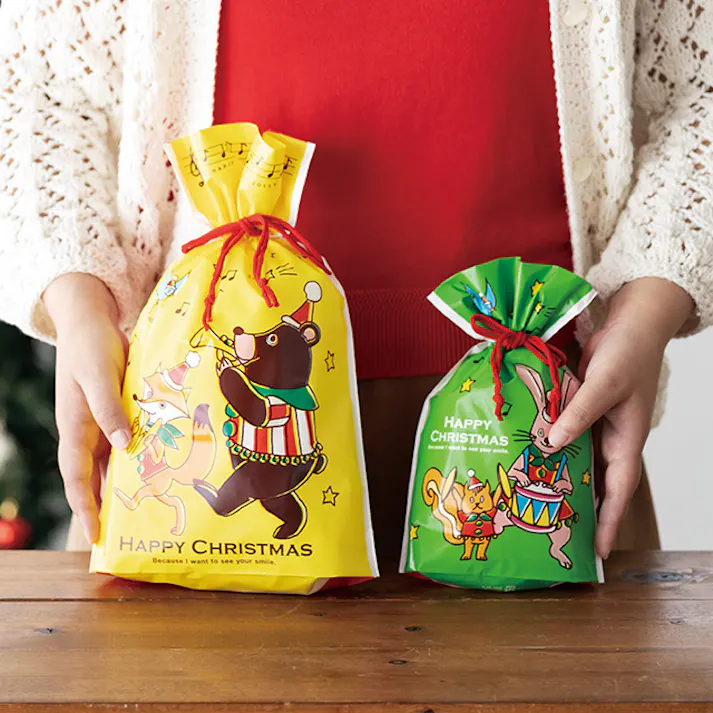 ヘッズ 袋-PE-巾着 W160×D50×H250mm 20枚 HEADS XJB-4NS