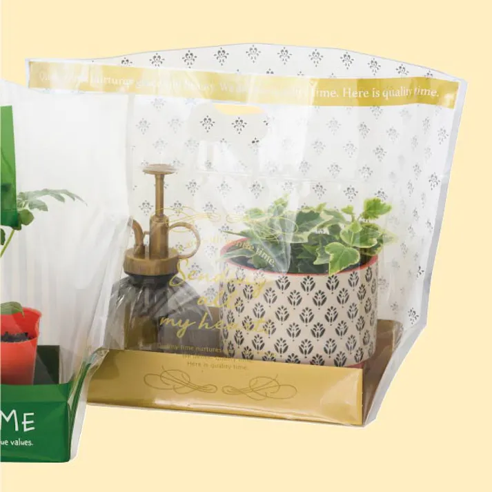 ヘッズ 袋-PP-小判 W330(220)×D120×H230mm 底板:W190×H190mm 20枚 HEADS CEG-OSB2