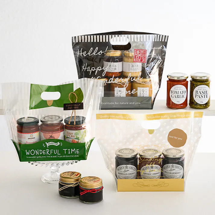 ヘッズ 袋-PP-小判 W330(220)×D120×H230mm 底板:W190×H190mm 20枚 HEADS CEG-OSB2