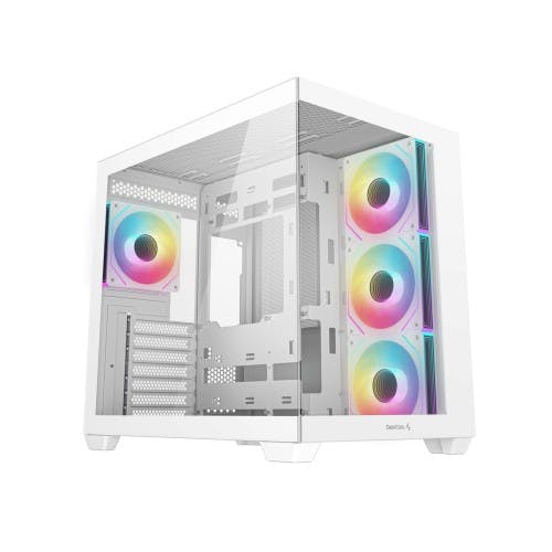 CG530 4F WH/ピラーレスデザインPCケース/ホワイト/デュアルチャンバー設計 目安在庫=△ パソコン・周辺機器 CG530 4F WH/ピラーレスデザインPCケース/ホワイト/デュアルチャンバー設計 目安在庫=△ パソコン・周辺機器