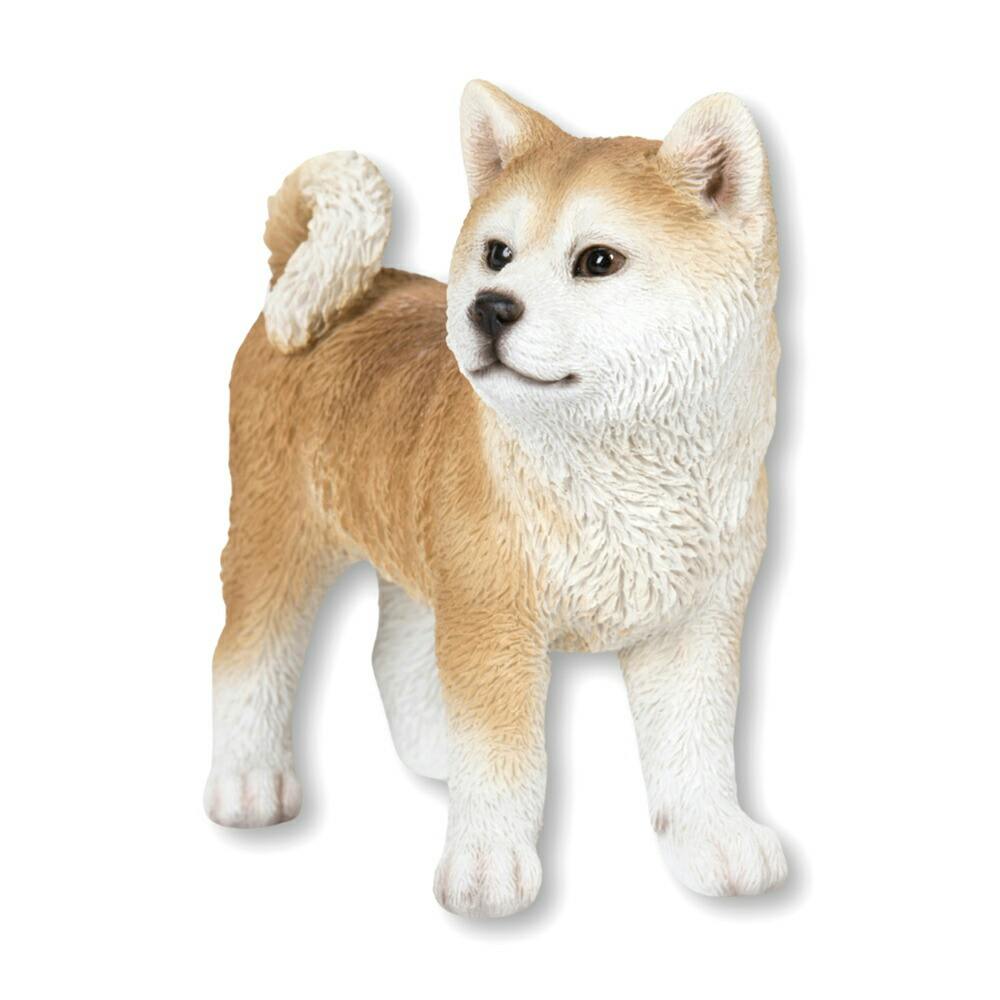 Woobia ウービア 【右向き立つ秋田犬（小）】 (幅13.2cm×奥行6.5