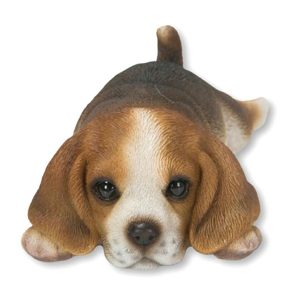 値下　ヴィンテージ　ビーグル　犬　置物　磁器製　KSK 5000000086137_01.jpg