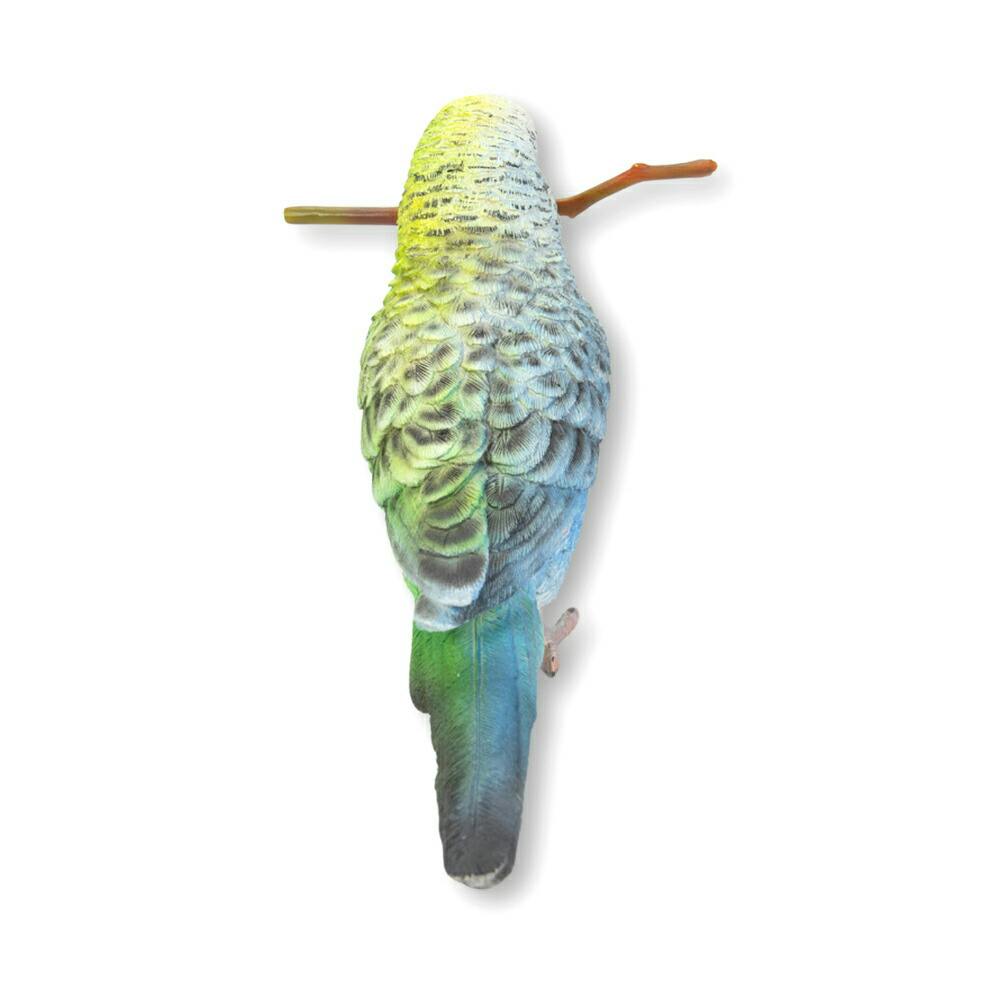 Woobia ウービア 【青緑セキセイインコ】 (幅14.2cm×奥行4.2cm