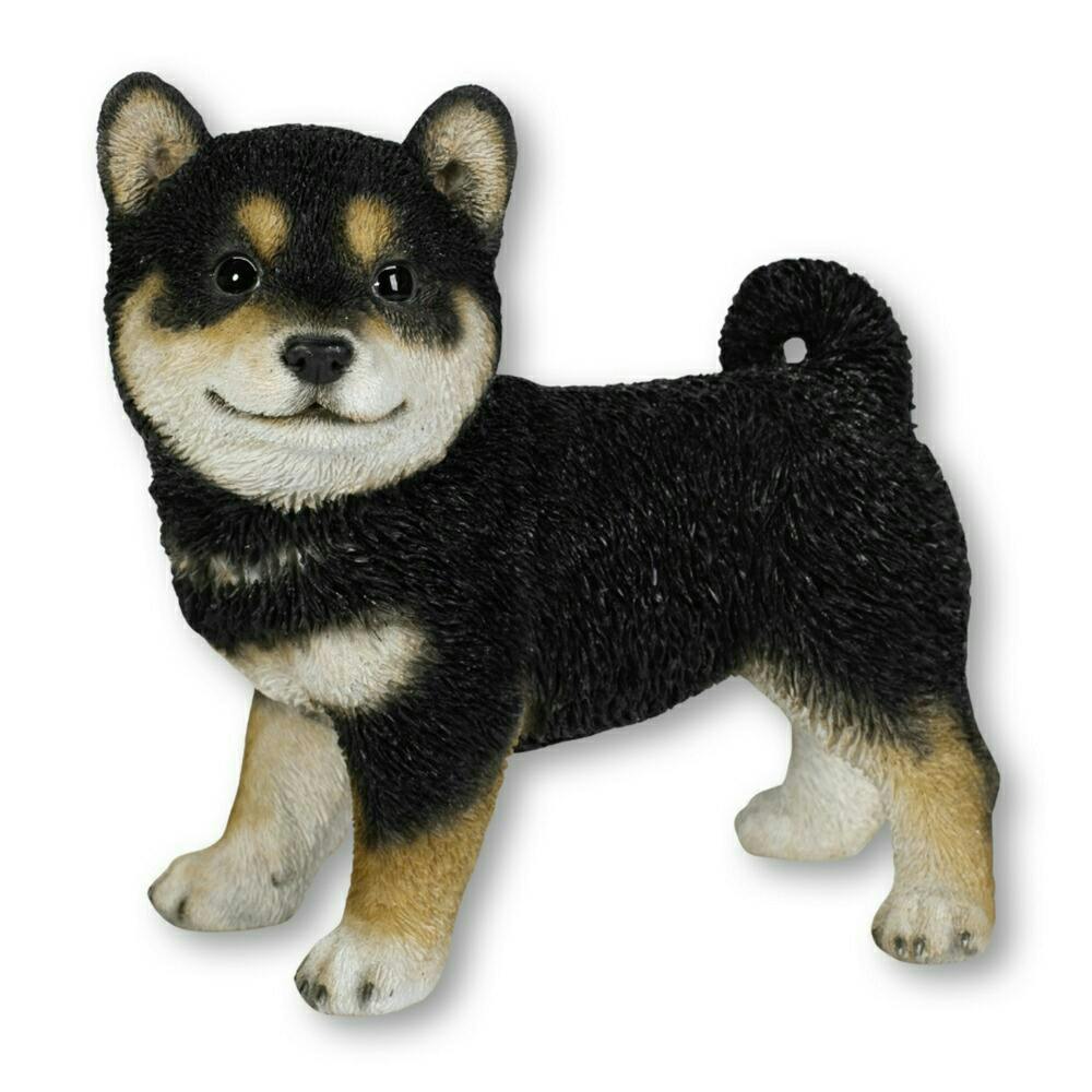 Woobia ウービア 【横向き黒柴犬】 (幅18.5cm×奥行11.5cm×高さ
