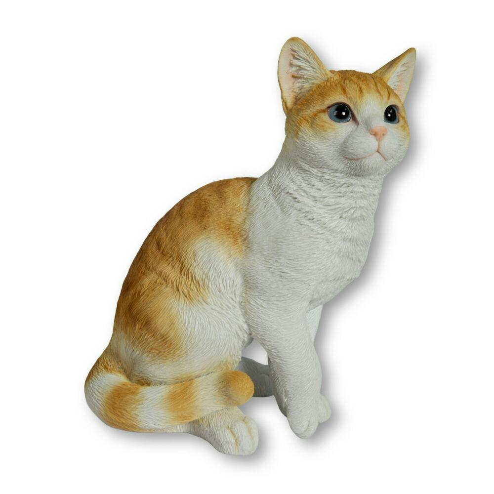 楽天市場】ネコ 釣りネコ M バリ雑貨 猫の置物 お座りねこ