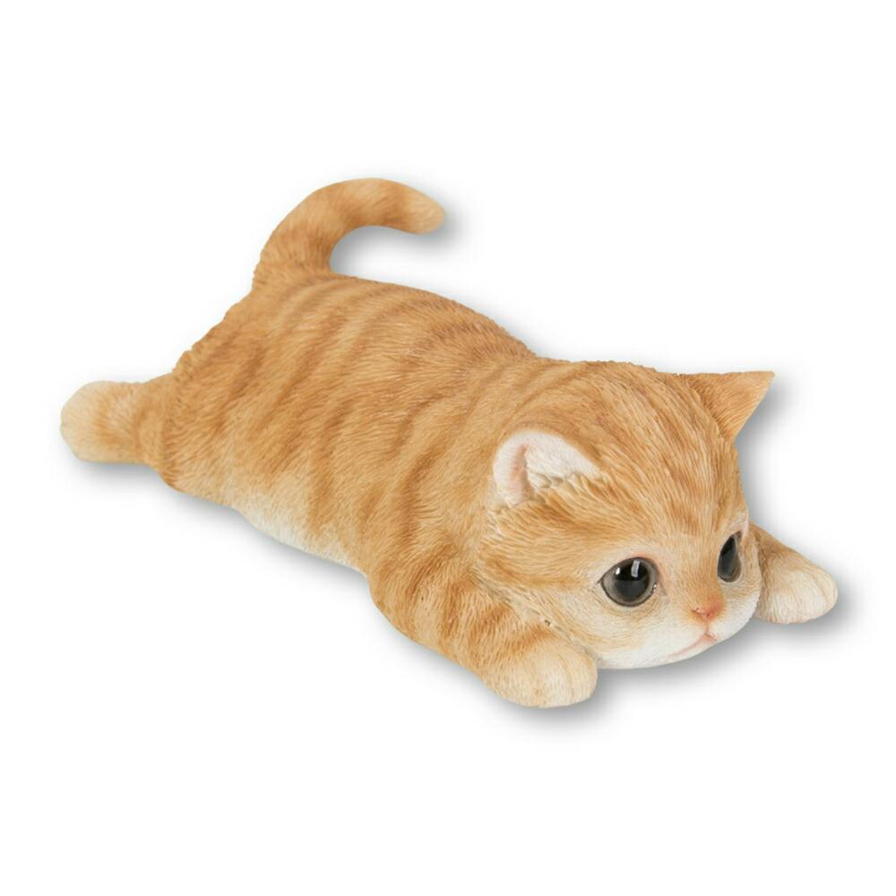 Woobia（ウービア）】【うつぶせ茶トラ猫 マグネット】 (幅11.4