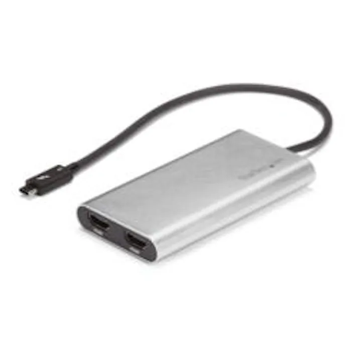 ディスプレイアダプター/Thunderbolt 3 - 2x HDMI/4K60Hz