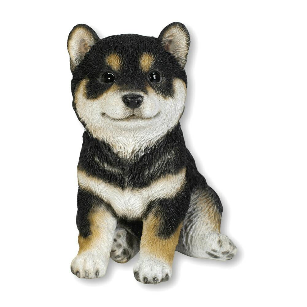 Woobia ウービア 【黒柴犬（中）】 (幅13cm×奥行11.5cm×高さ16.5