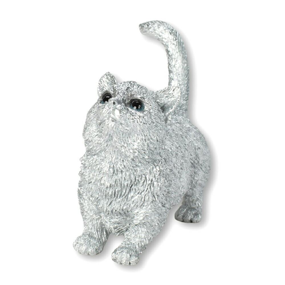 vivi猫 Woobia ウービア 【遊びたいマンチカン シルバー】 (幅6cm×奥行