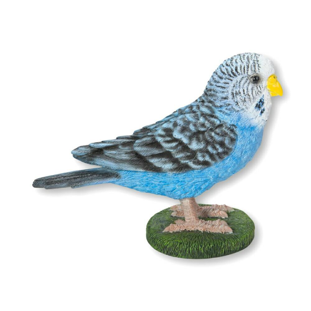 Woobia ウービア 【揺れる青いセキセイインコ】 (幅12.5cm×奥行