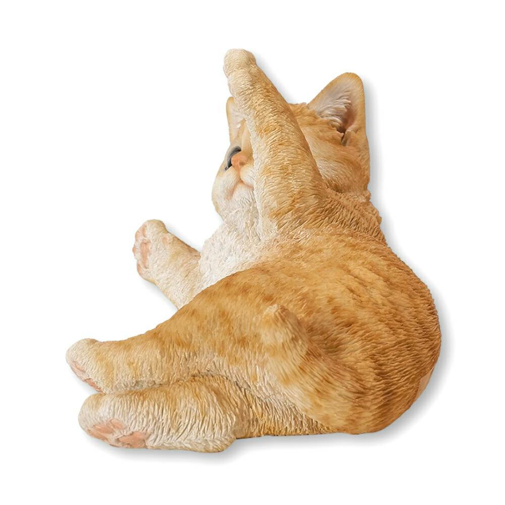 Woobia ウービア 【じゃれる茶トラ子猫】 (幅19.5cm×奥行12.5cm