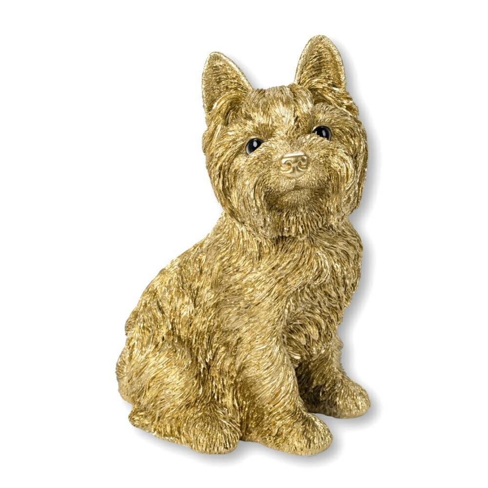 Woobia ウービア 【お座りヨーキー】 (幅18.6cm×奥行12.5cm×高さ