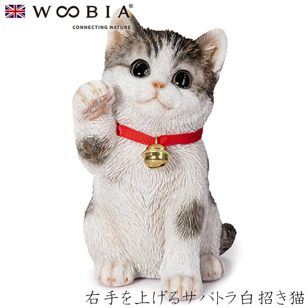 Woobia ウービア (幅12.5cm×奥行10cm×高さ16.9cm)猫 ねこ ネコ cat かわいい 置物 リアル 動物 おしゃれ インテリア ガーデニ ガーデン置物人形 Woobia ウービア (幅12.5cm×奥行10cm×高さ16.9cm)猫 ねこ ネコ cat かわいい 置物 リアル 動物 おしゃれ インテリア ガーデニ ガーデン置物人形