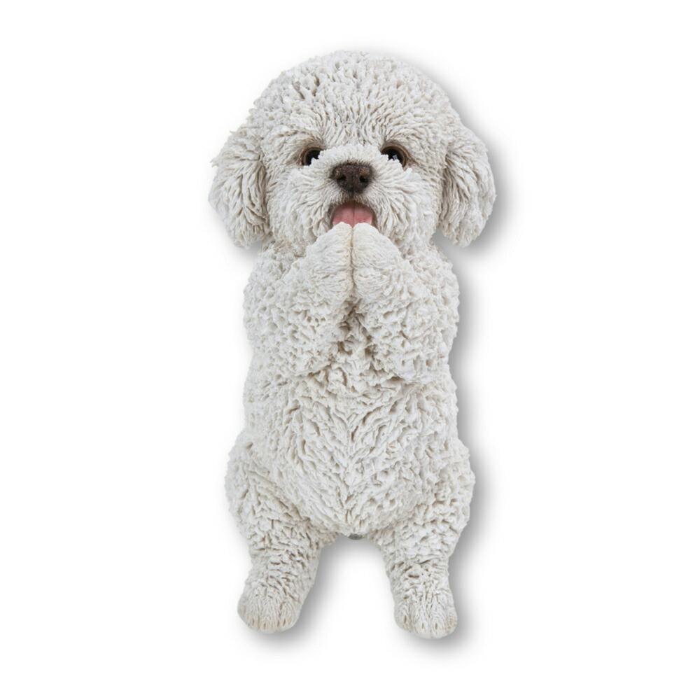 Woobia ウービア 【おねだりトイプードル】 (幅13cm×奥行11cm×高