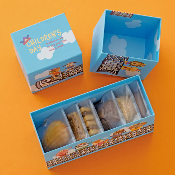 ヘッズ BOX-紙 W198×D80×H98mm 6個 HEADS CD-SB1