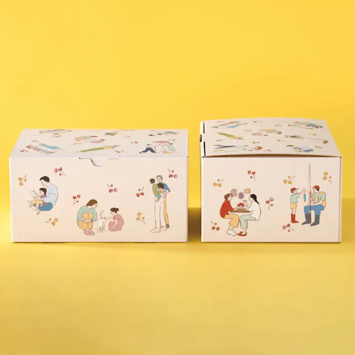 ヘッズ BOX-紙 W222×D171×H109mm 10枚 HEADS CHM-GBS