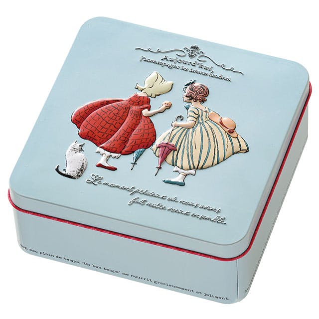 ヘッズ ＢＯＸ－缶 W127×D127×H50mm 10個 HEADS CHRK-CAN1